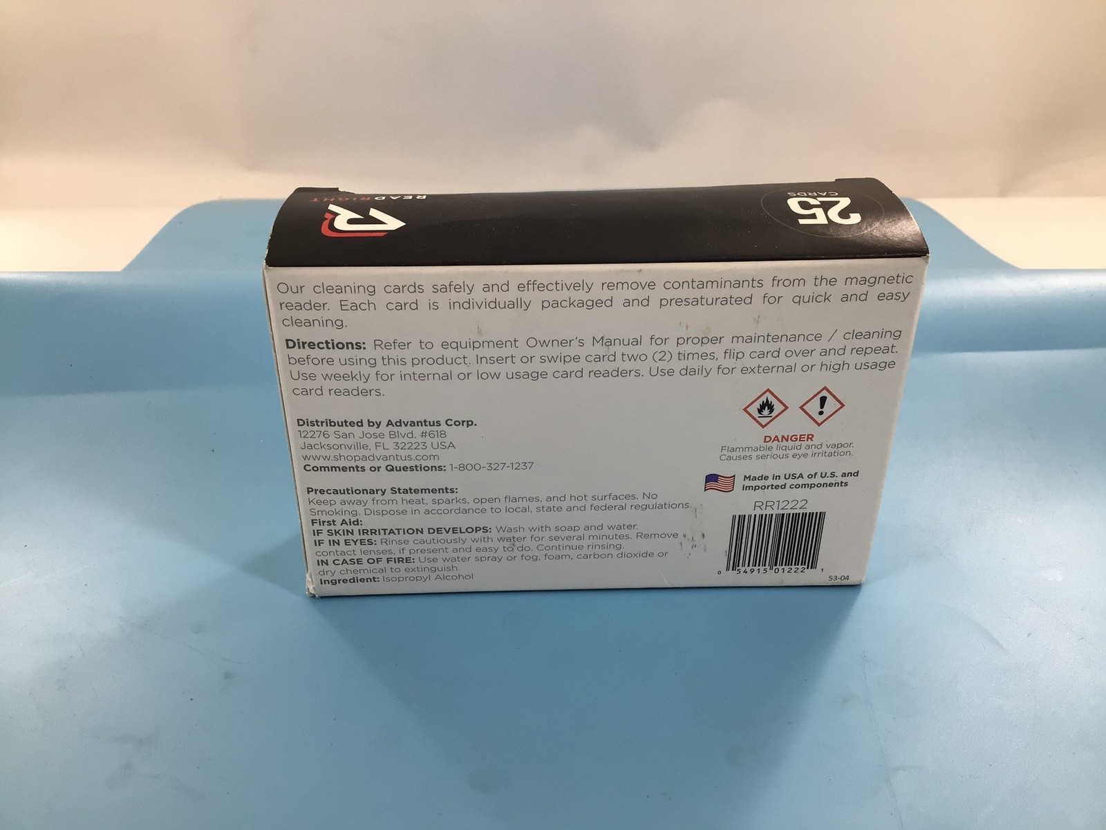 CardKleen Cleaning Card, 25/Box – RR1222