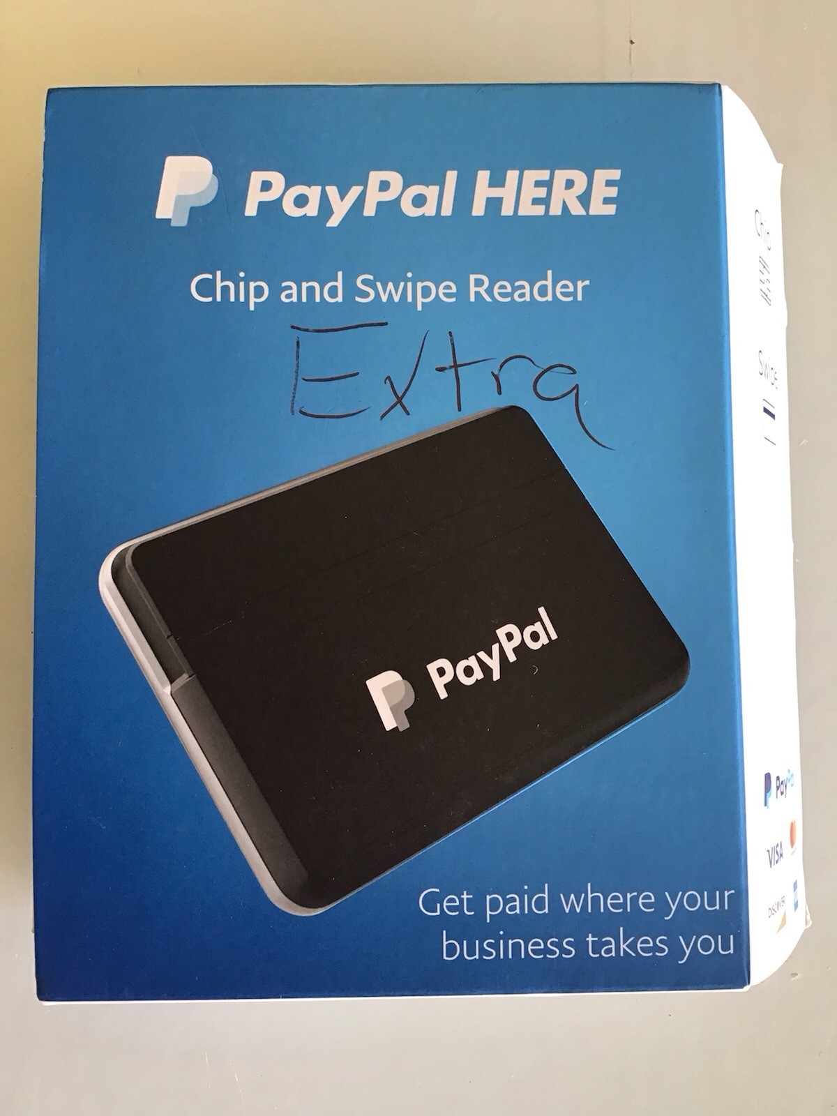 PayPal PCSUSDCRT Chip and Swipe Reader – Black