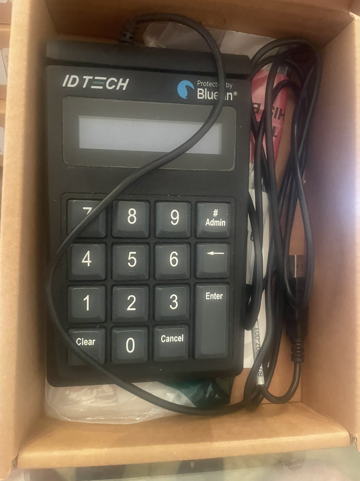 Lot of 10 IDTECH SREDkey NIB Open Box IDSK-534833TEB-B2 Key Pad Card Reader USB