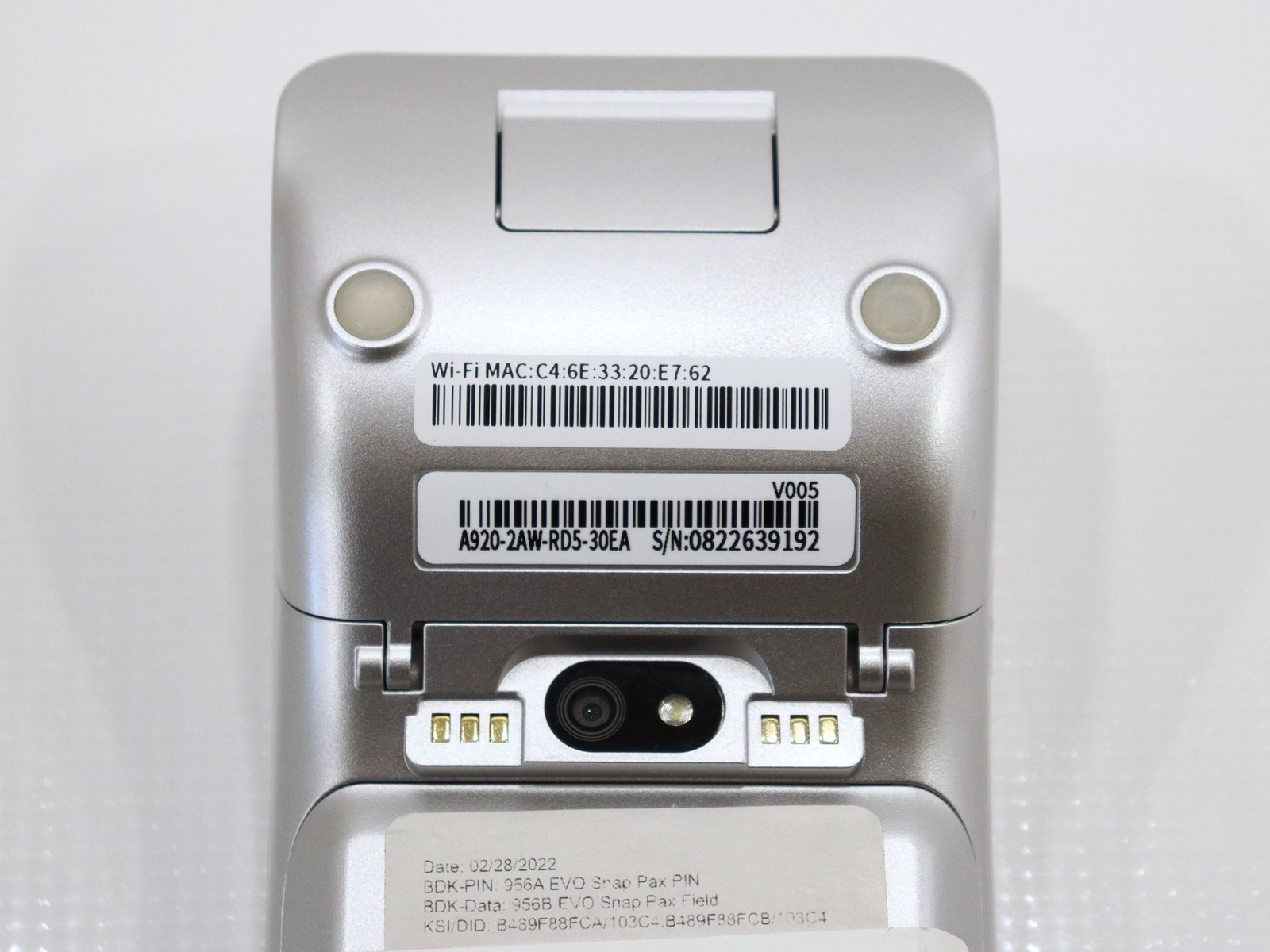 Pax A920 Credit Card Reader A920-2AW-RD5-30EA – Unlocked