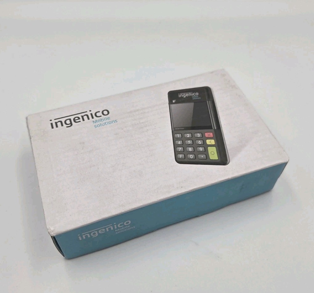INGENICO MOBILE SOLUTIONS MOBY 8500 P8F506-09219A 2.4″ LCD CARD READER NEW