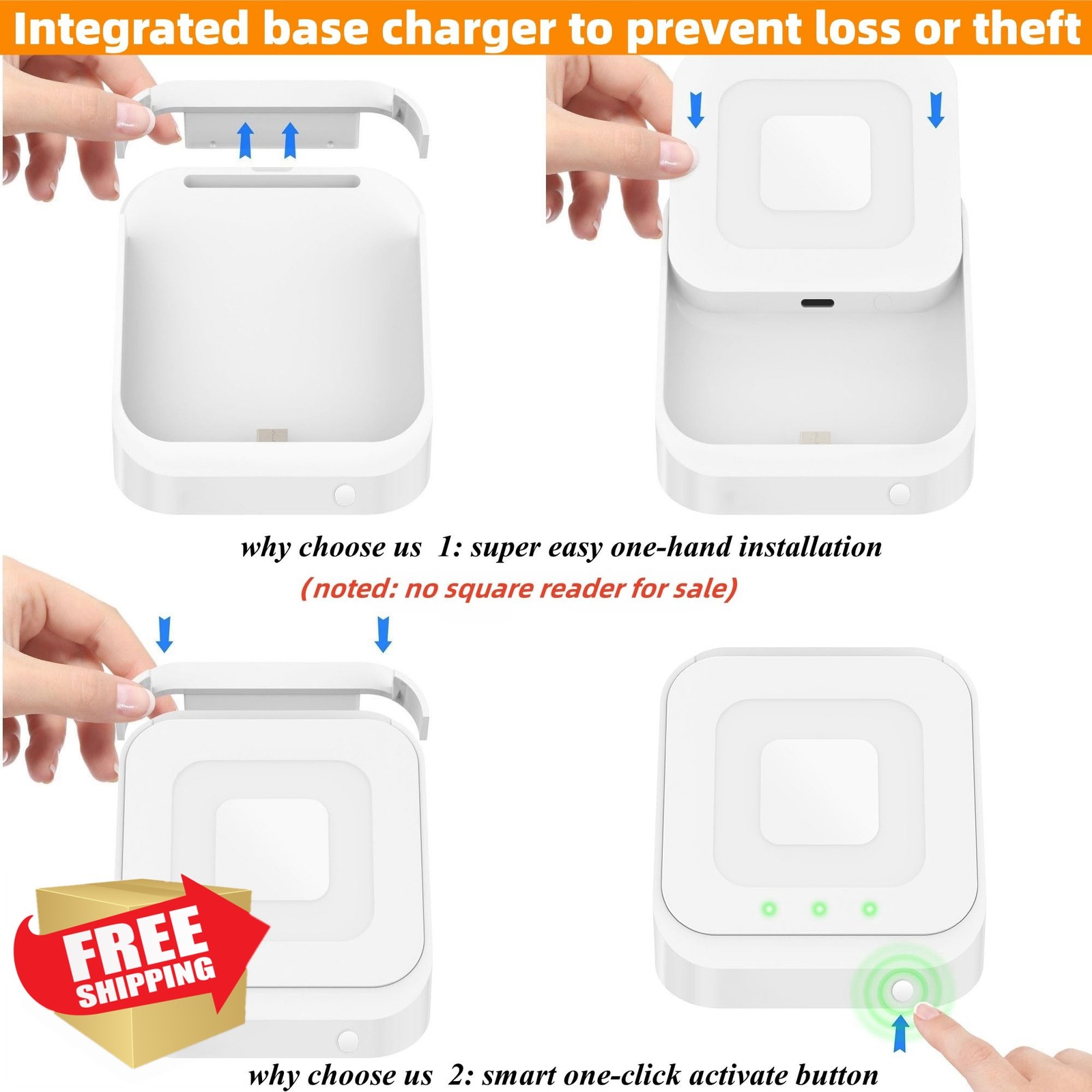 SORFHOUR Square Reader Dock 2nd Gen