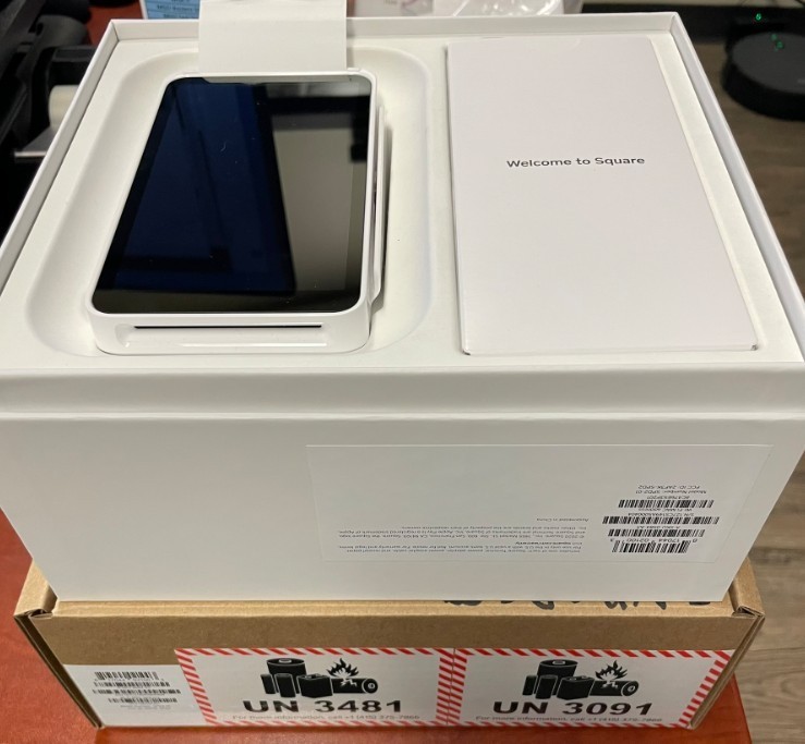 Square Terminal Credit Card Reader Model SPD2-01 – White unit only for USA
