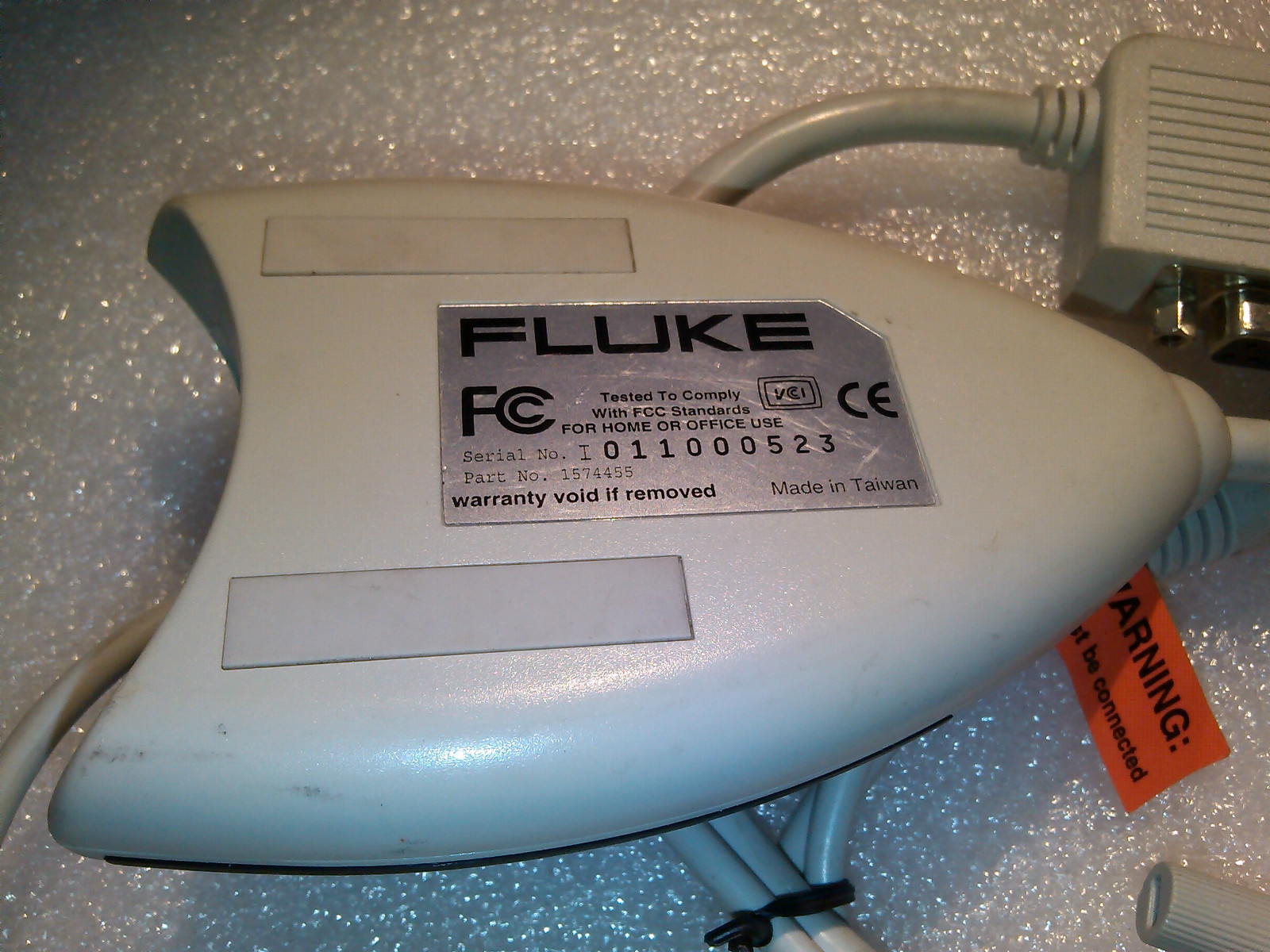 Fluke P/ N 1574455 Card Reader with Cables / MEMORY CARD READER/2 AT-PS2 ADAPTER