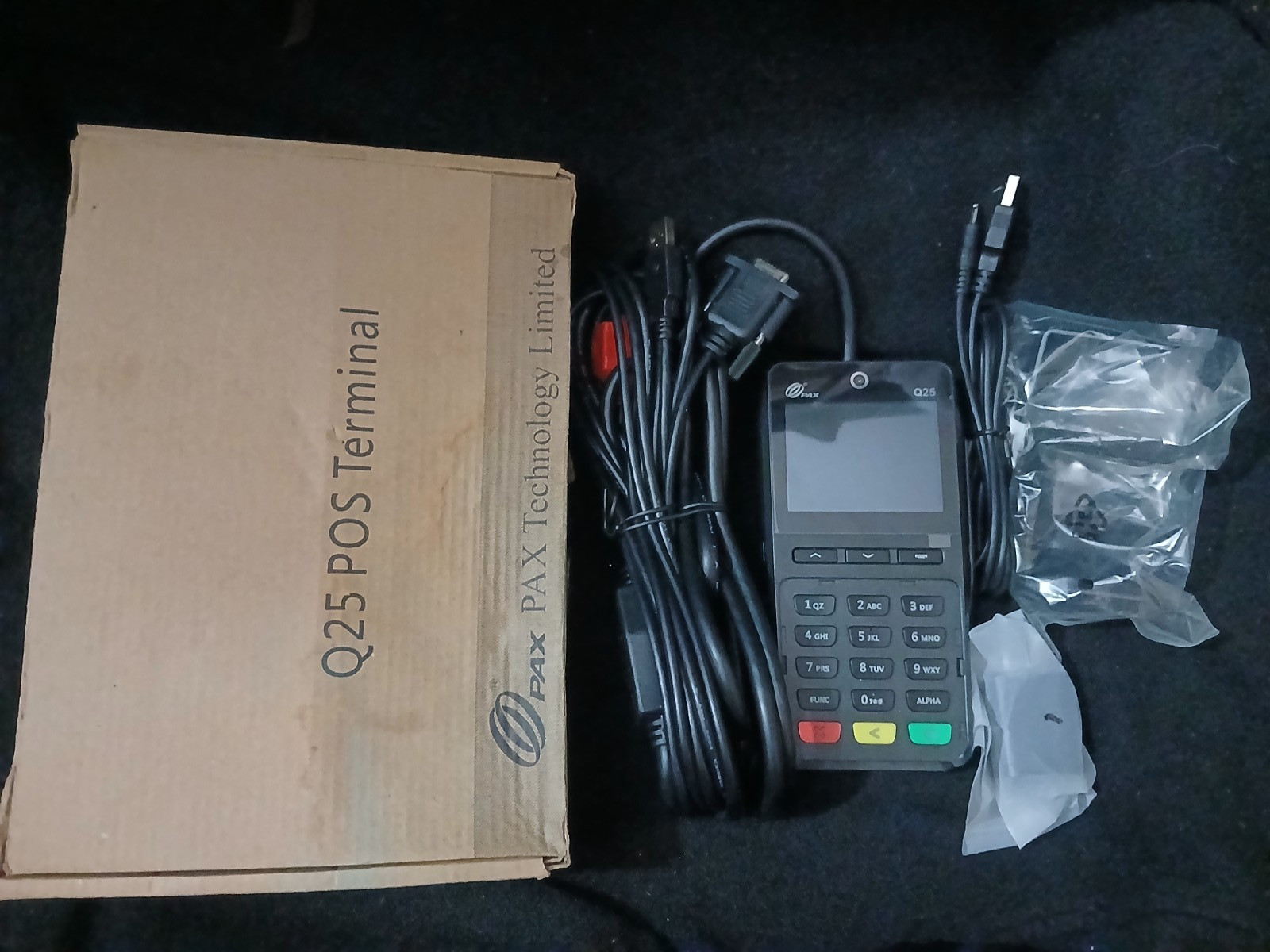 PAX Technology Limited Q25 Pinpad POS Terminal Q25-0UA-R75-03LA