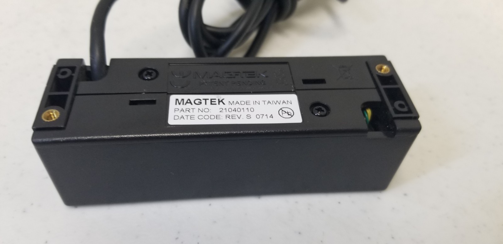 Magtek Mini USB Credit Card Reader Dual Track (Black) 21040110 Unit Works EL5