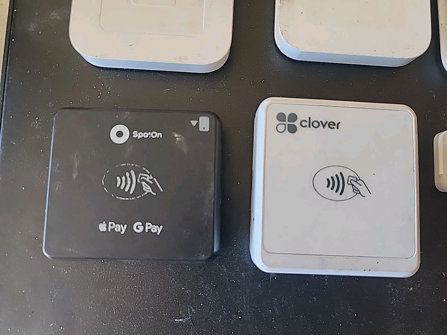 9 Credit Card Chip Readers. Square, Clover, G Pay Plug In & Bluetooth UNTESTED