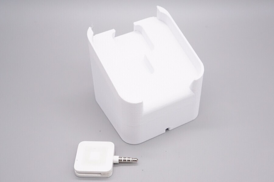 Angled Desk Stand Base Kiosk Mount for Square Reader Chip Tap