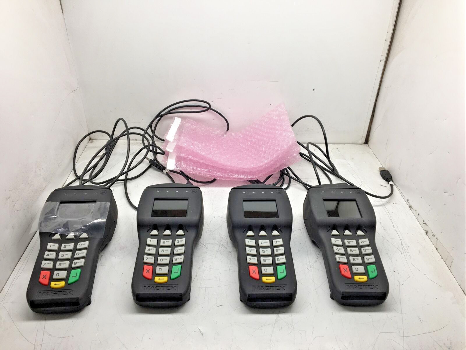 Lot of 4 NEW MagTek Dynapro 30056001 Payment Terminals Credit Card ReaderS