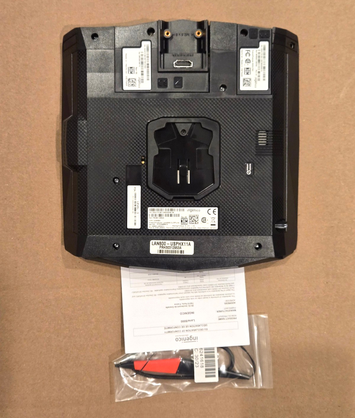 Ingenico Lane 8000 PRH30312953A Payment Terminal LAN800 – New Sealed