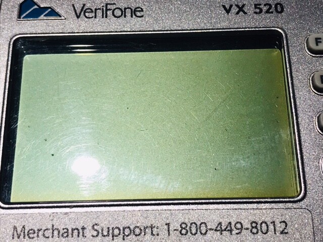 VERIFONE VX520 KEYPAD TERMINAL W/ACCESSORIES–TESTED(READ THE FULL DESCRIPTION)