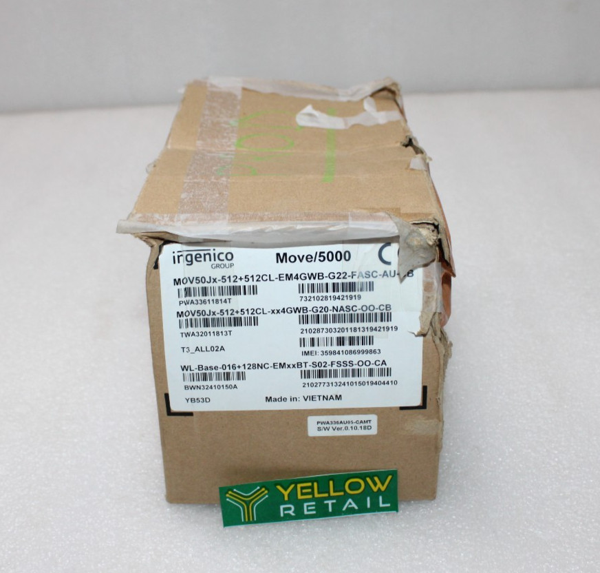 INGENICO MOVE/5000 PAYMENT TERMINAL PWA33611814T TWA32011813T