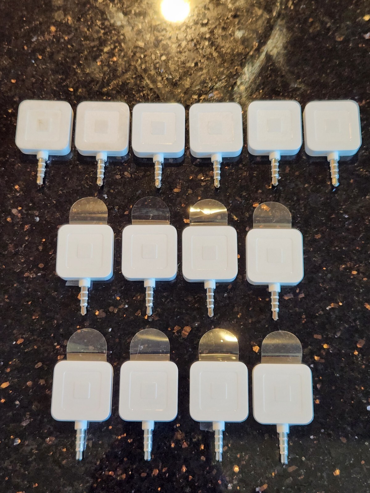 Square Credit Card Reader For iPhone/Android 3.5mm Headphone Jack Magstripe LOT