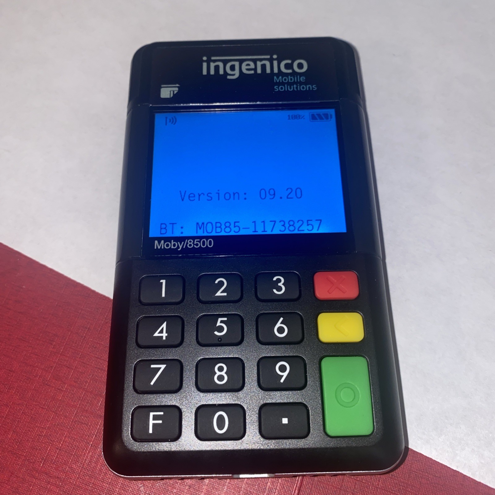 Moby Ingenico 8500 Open Box