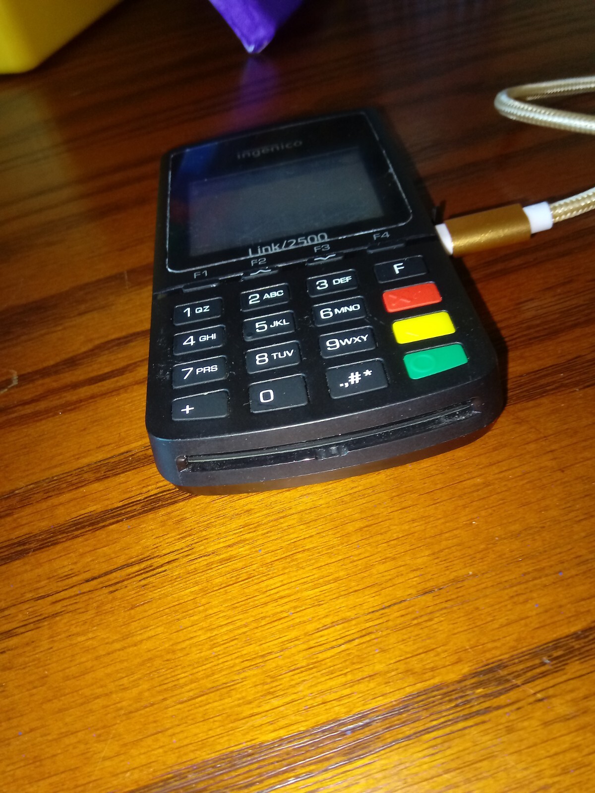 Ingenico Link 2500 PMF30912010U Wireless Terminal W/battery 3N0108063