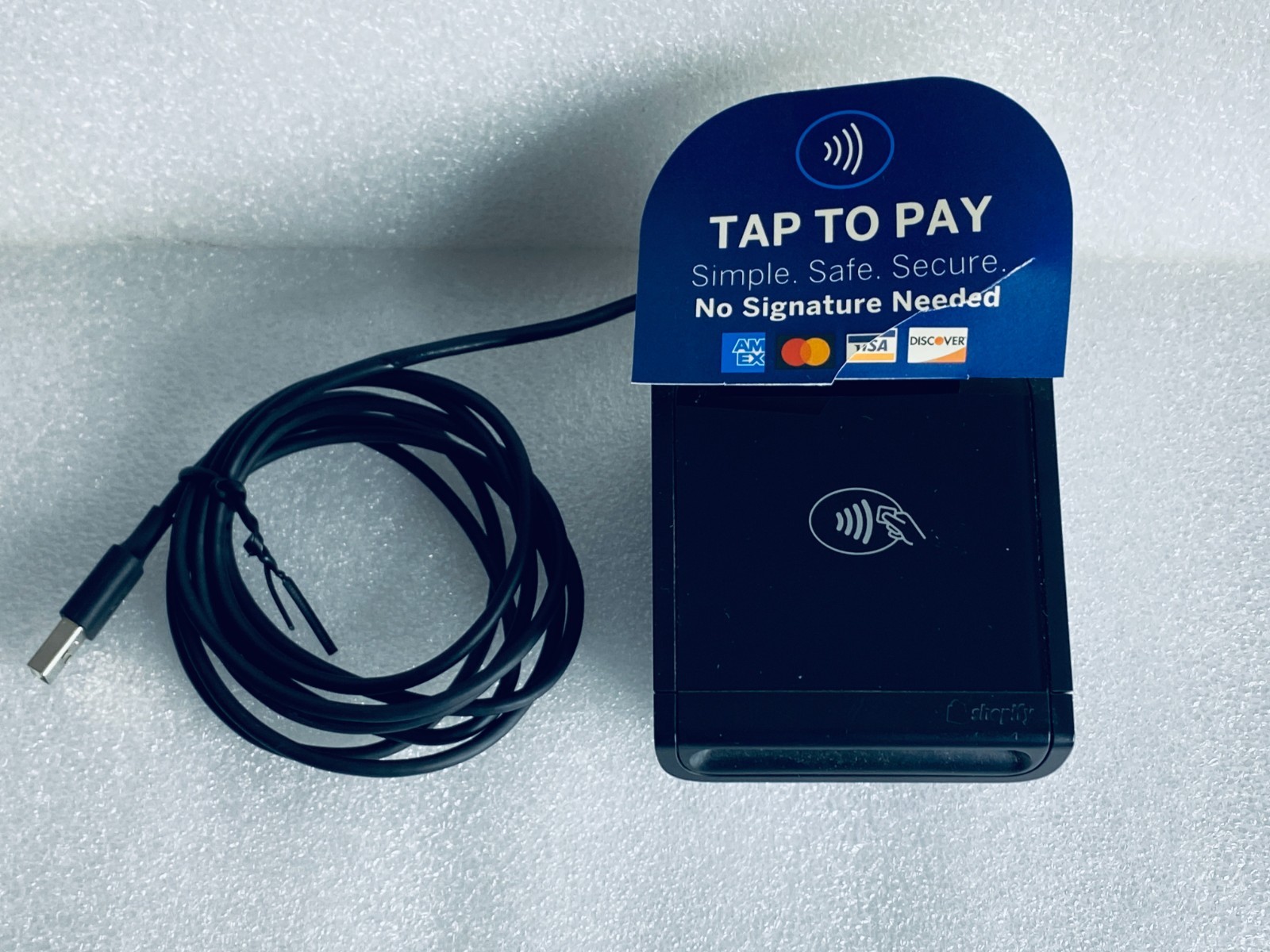 Lot Of 2-Shopify Tap & Chip S1802 Card Reader W/ Dock & S1701 Chip/Swipe Reader