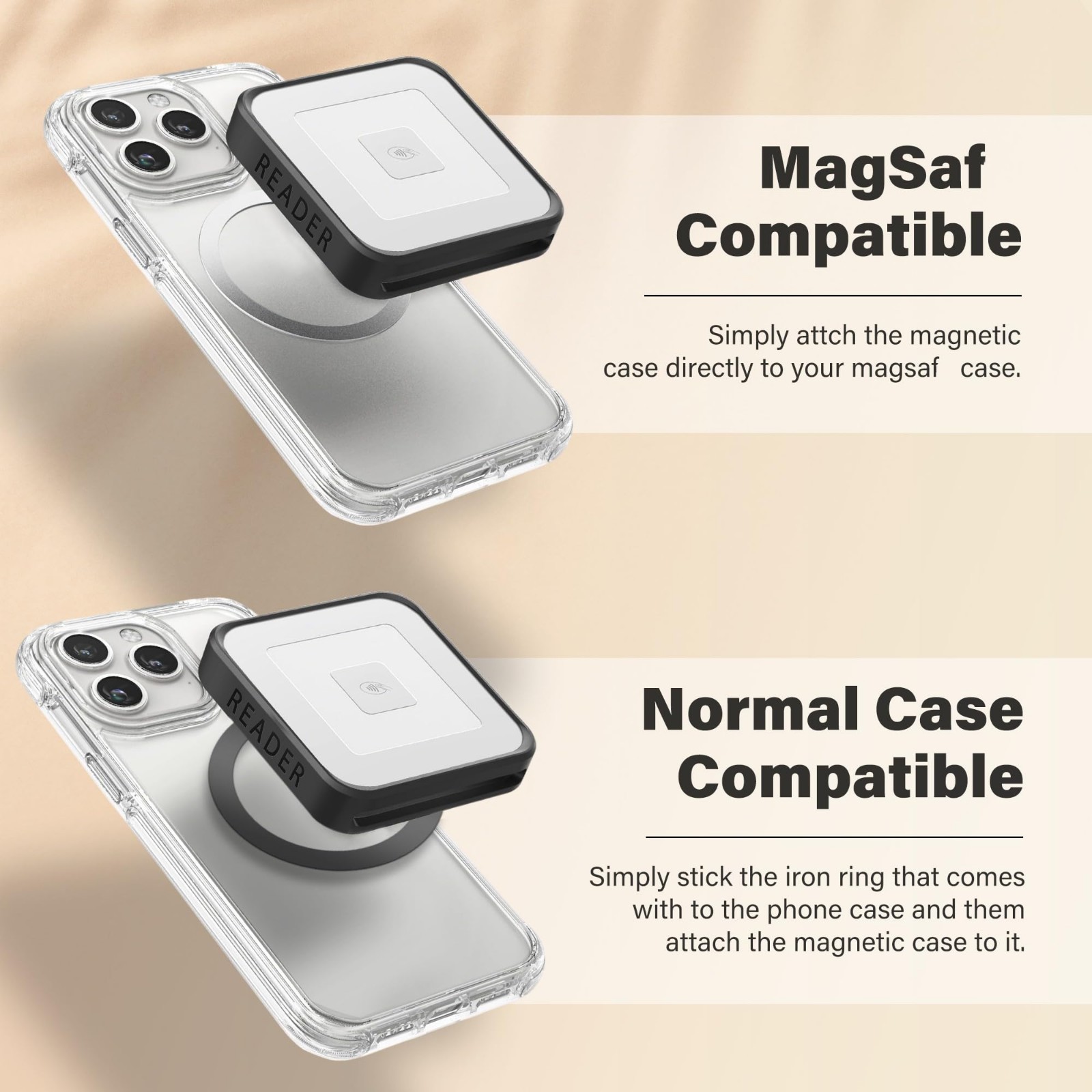 Magnetic Case for Square Reader 2nd Gen – Durable Protection for Chip Card Reade