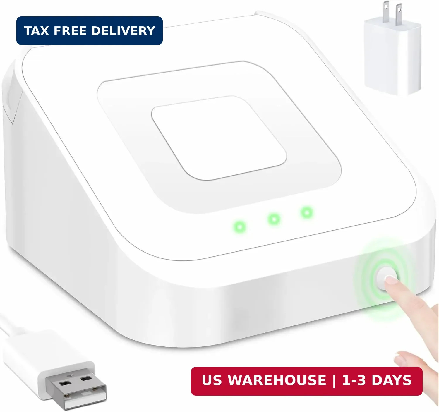 Square Dock for Square Reader 2nd Generation, Holder Stand for Square Card Reade
