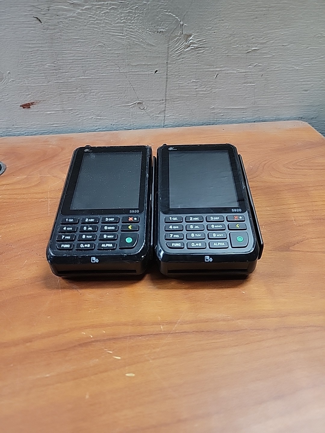 LOT OF 2 PAX S920 Mobile POS Credit Card Terminal
