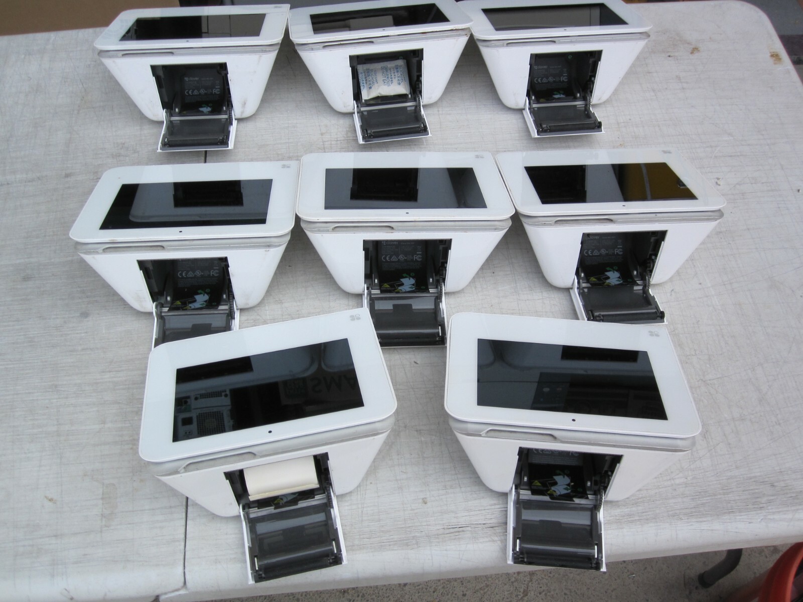 Lot 8 CLOVER C300 Mini Wifi Touchscreen POS Terminals – AS-IS Boot Loop Issue