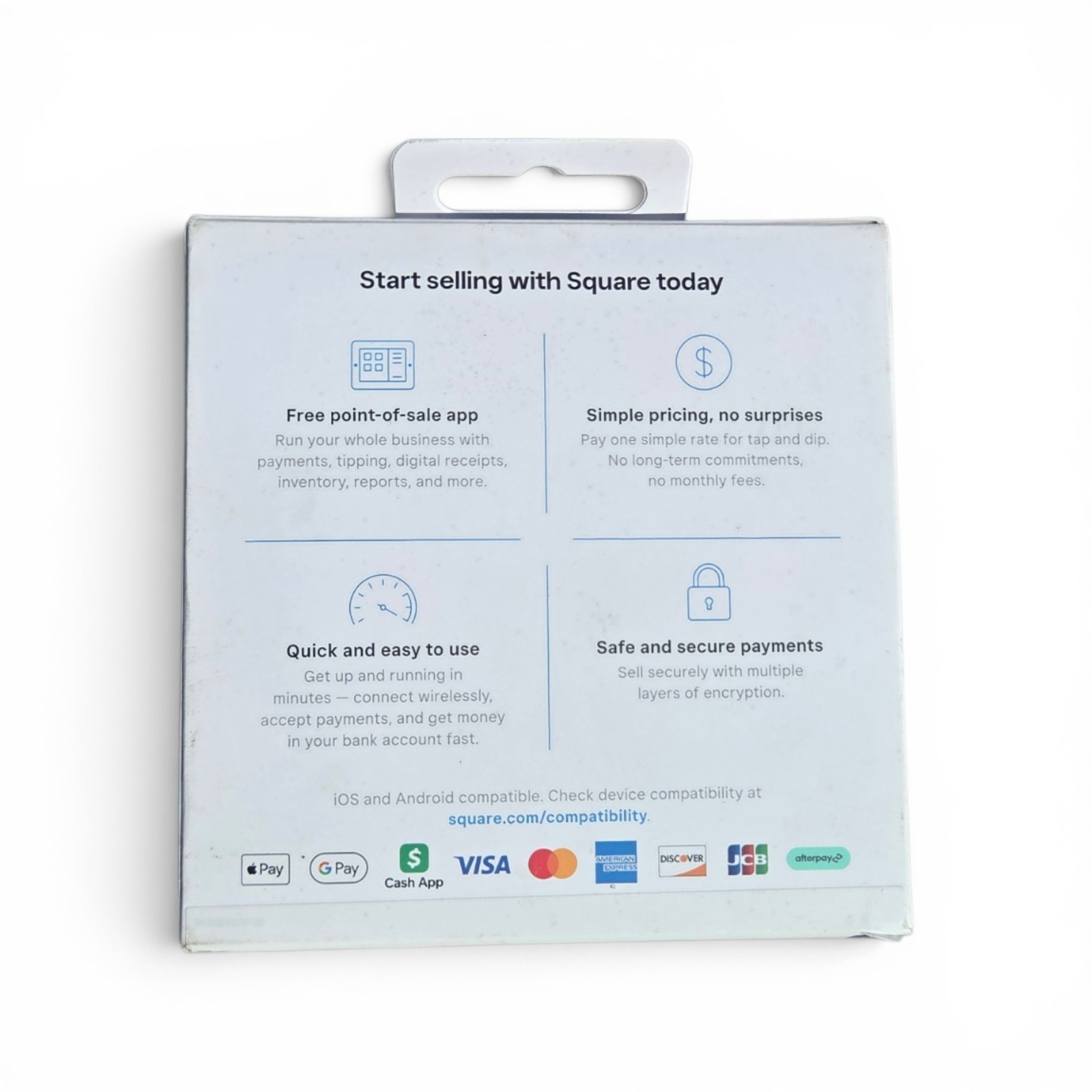 D-4. Square Reader For Contactless And Chip New (e10)