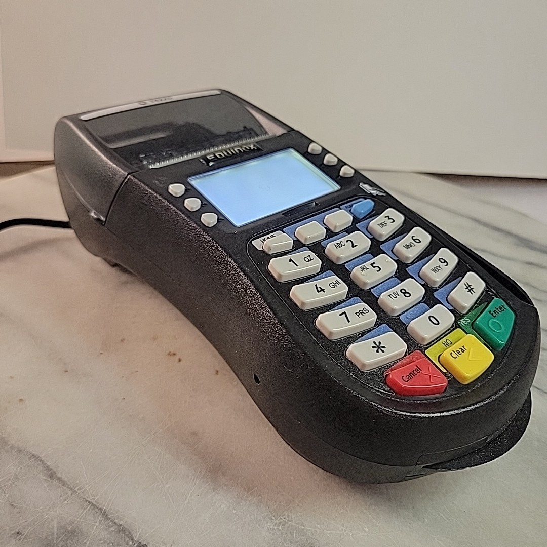 EQUINOX T4220 Merchant Credit Card Payment Terminal w/Power Cord, Phone Cable