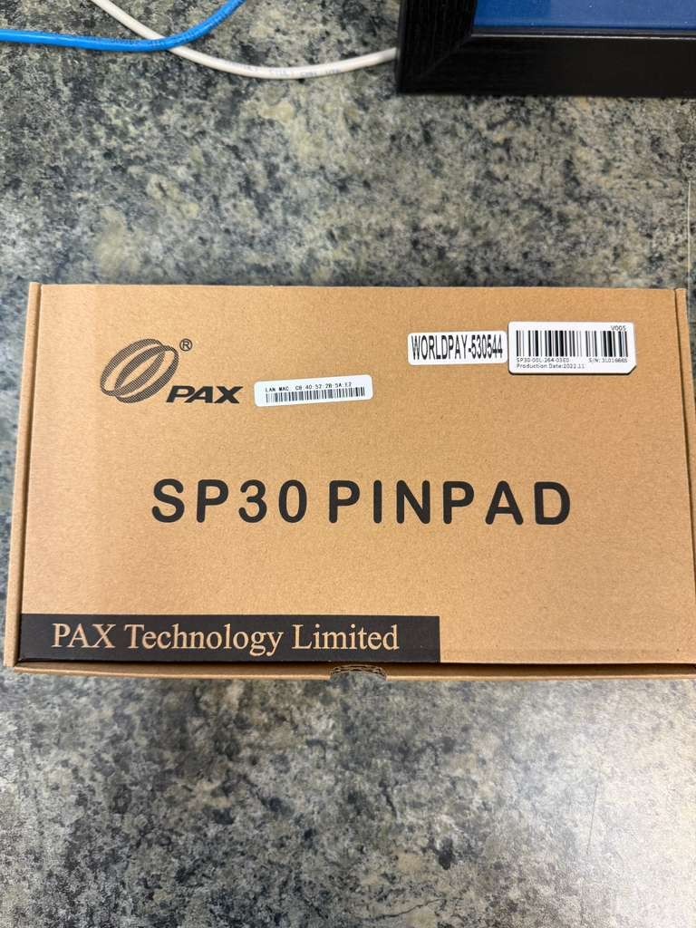 PAX SP30 Pin Pad Credit Card Terminal Reader NEW