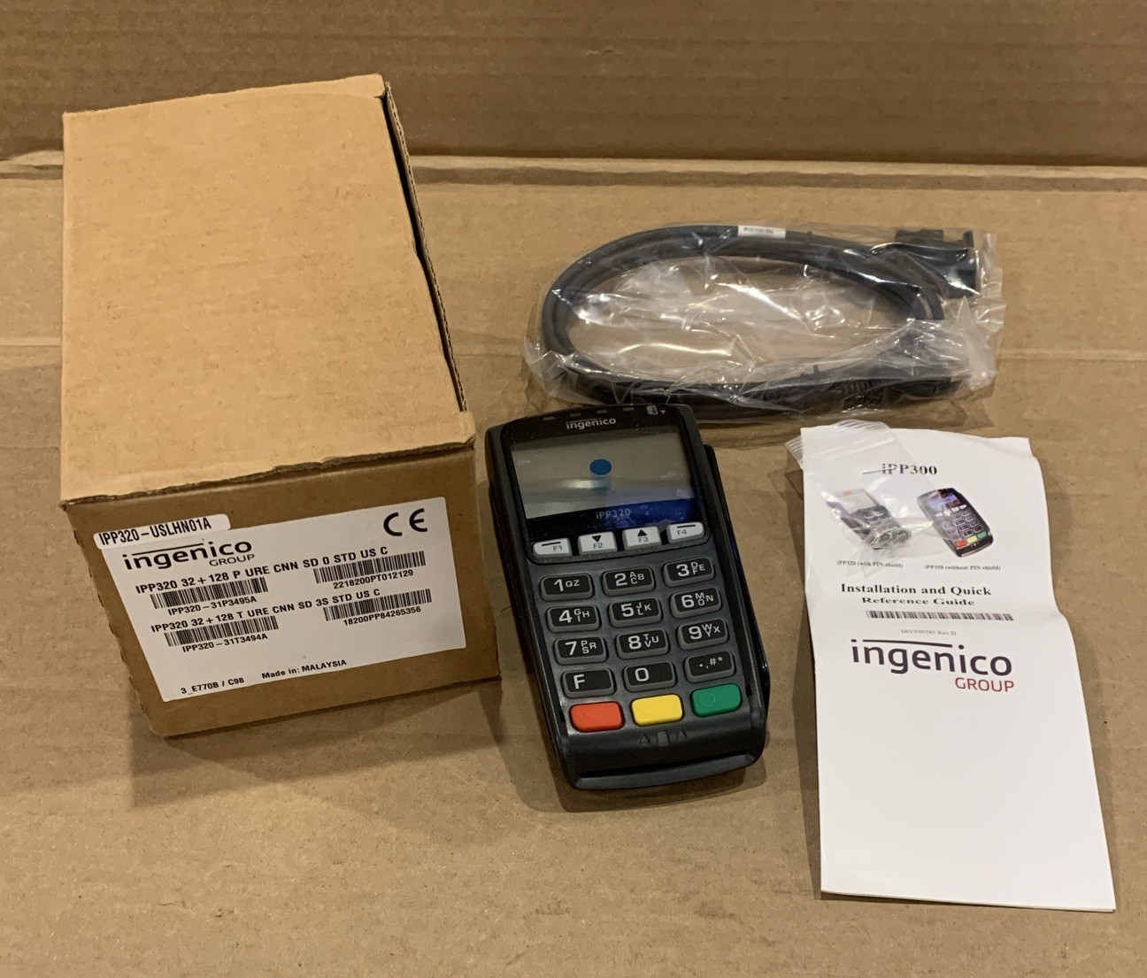 Ingenico IPP320 Payment Credit Card Terminal Reader Pin Pad Unit w/ Cord