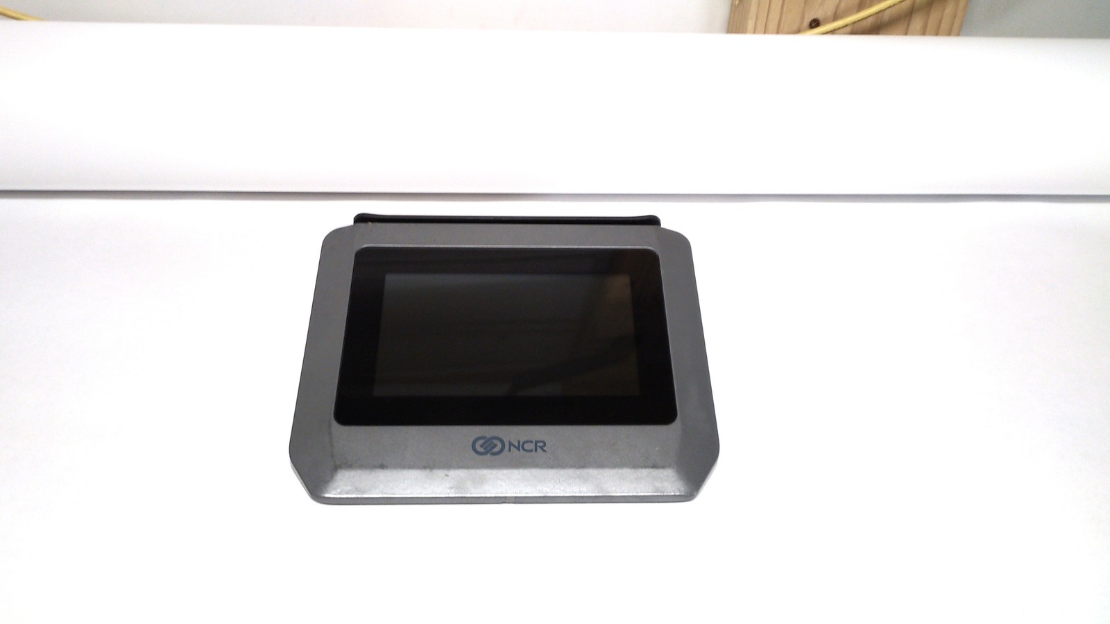 NCR Credit Card Swiper Reader HTF Black Store Screen Gray 5938-0001-9001