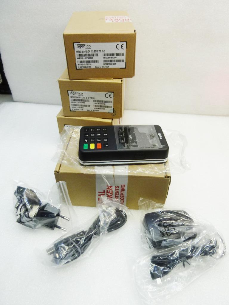 LOT OF 4 NEW Ingenico IMP352-01P2288A iSMP Bluetooth Companion Payment Terminal