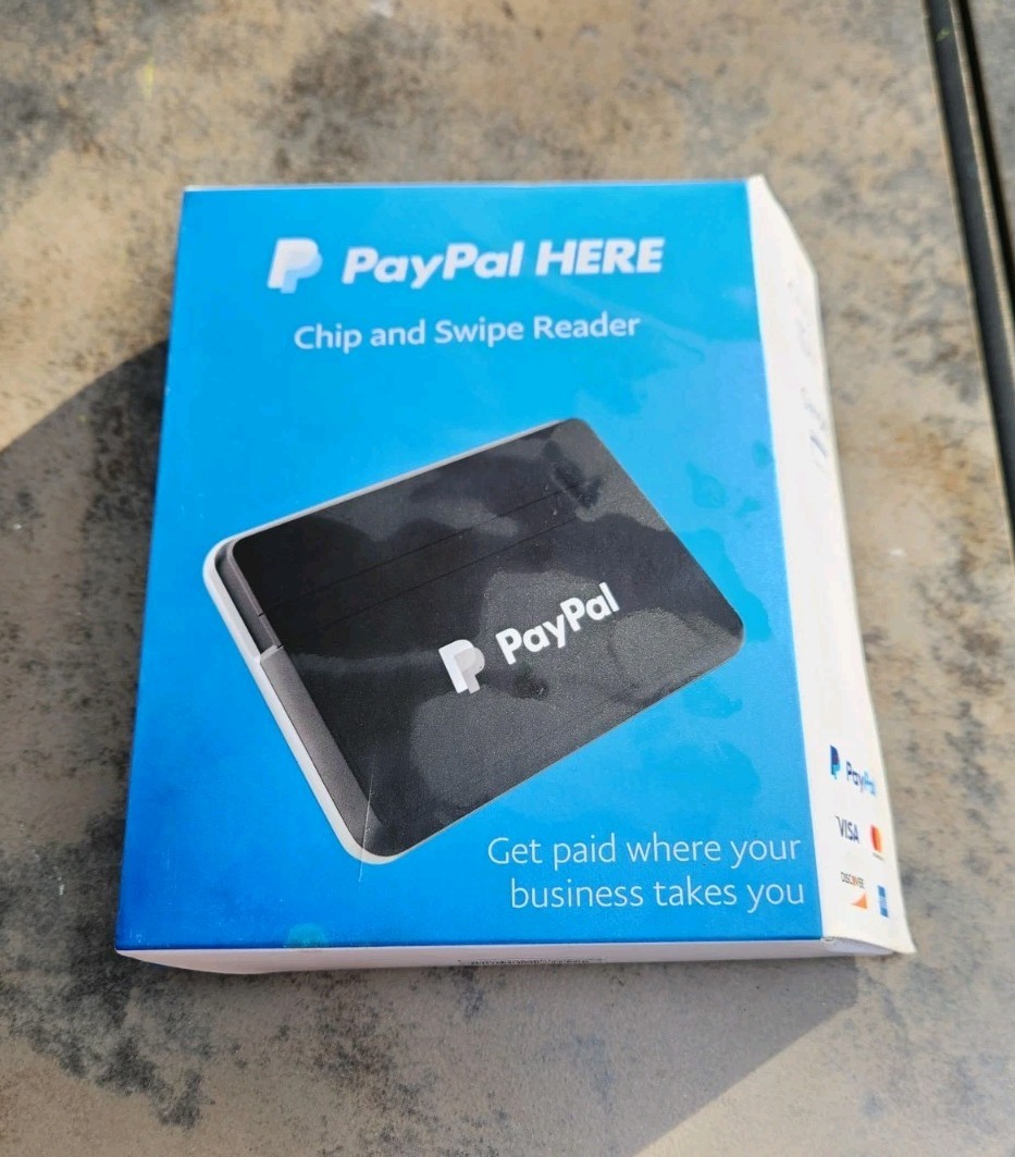 PayPal PCSUSDCRT Chip and Swipe Reader – Black