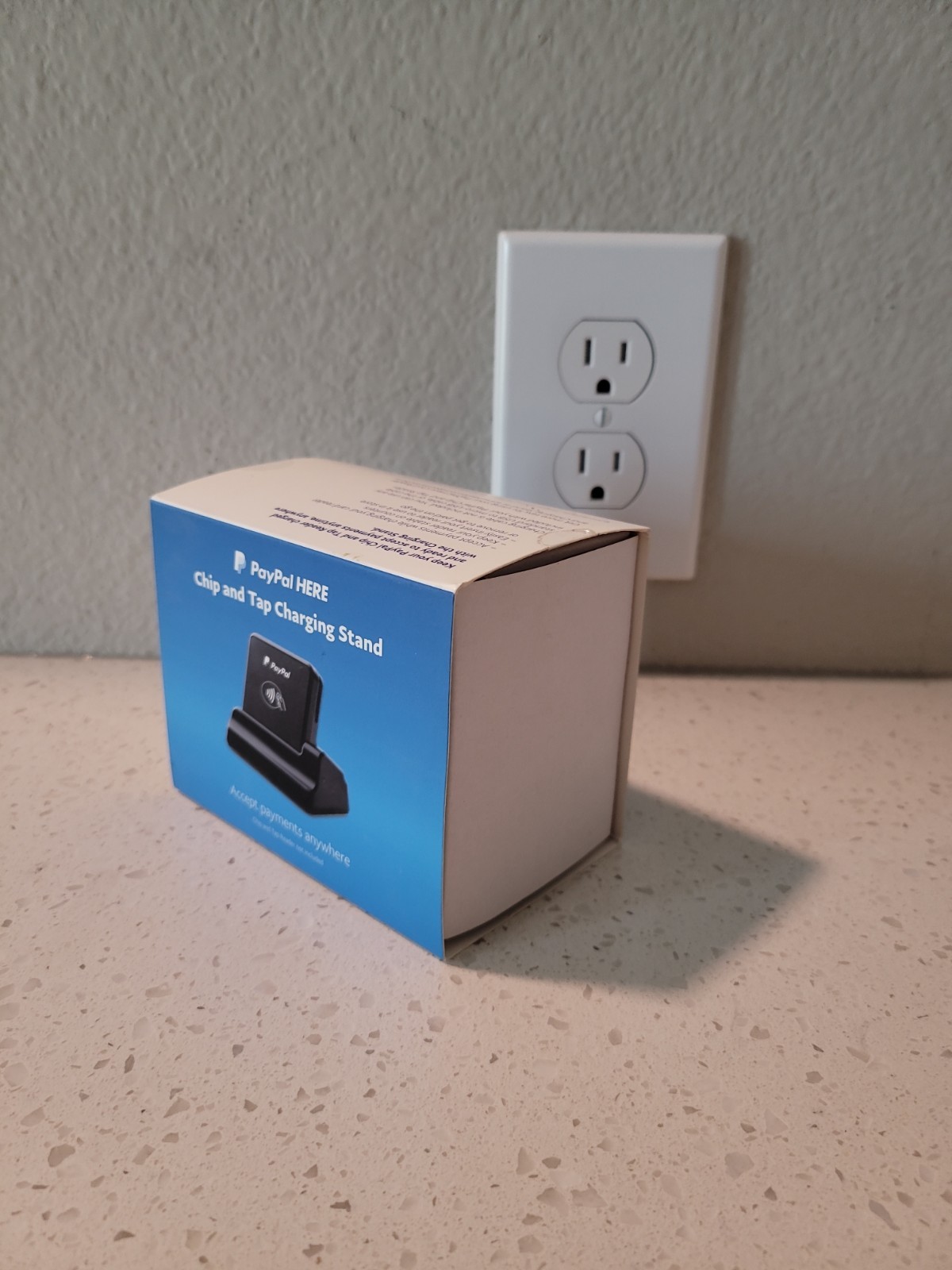 PAYPAL HERE CHIP & TAP READER + CHARGING STAND PCTUSDCRT