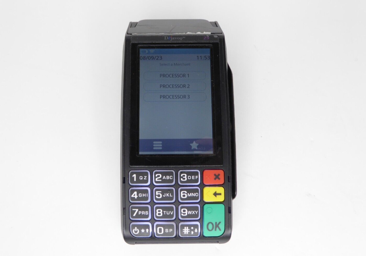 ~Lot of 17- Dejavoo Credit Card Terminal VEGA3000 (FOR PARTS)~