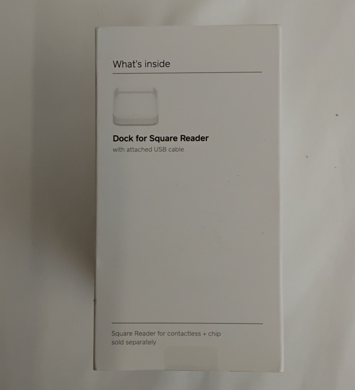 Dock for Square Reader Contactless Card Chip Reader USB Cable New in Box #J5786
