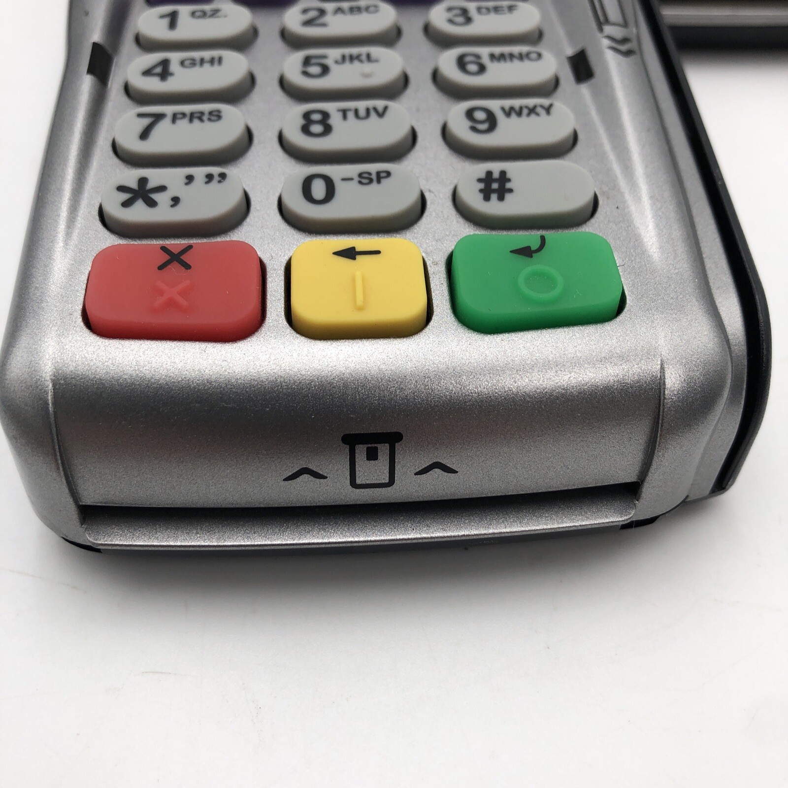 LOT OF 2 Verifone VX805 CTLS Credit Card Terminal Machines w/8 Pin Cord READ C