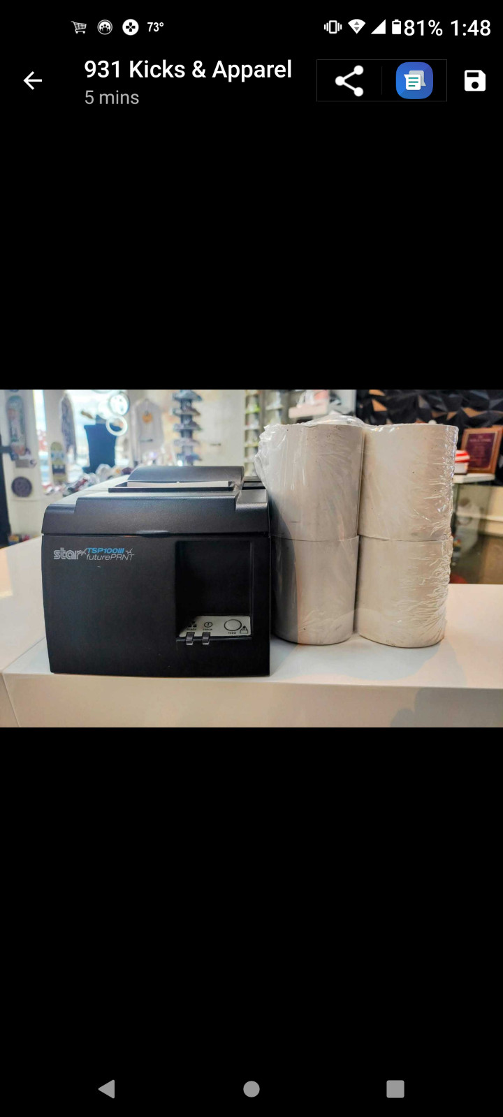 INGENICO CONVERGE POS RP457C-USELA10A