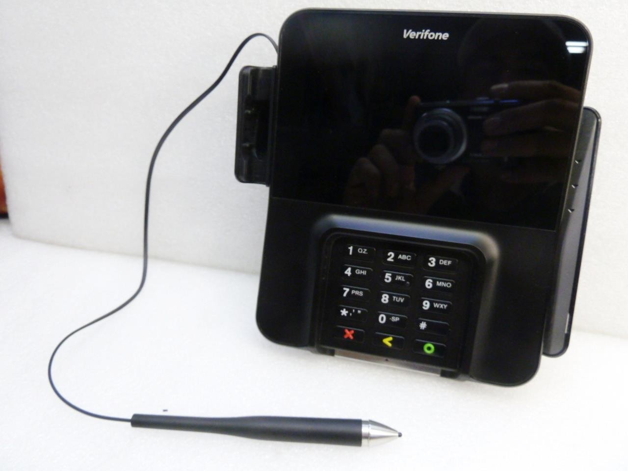 Verifone M400 WIFI / BT Credit Card Payment Terminal w/ Stylus | No AC adapter