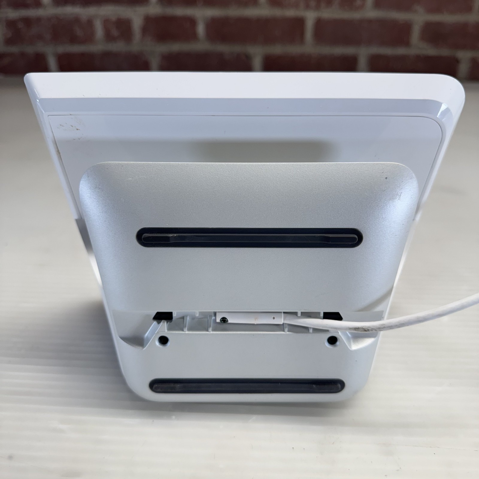Clover POS Customer Display Screen w/ Hub & Cables White Touchscreen POWERS ON