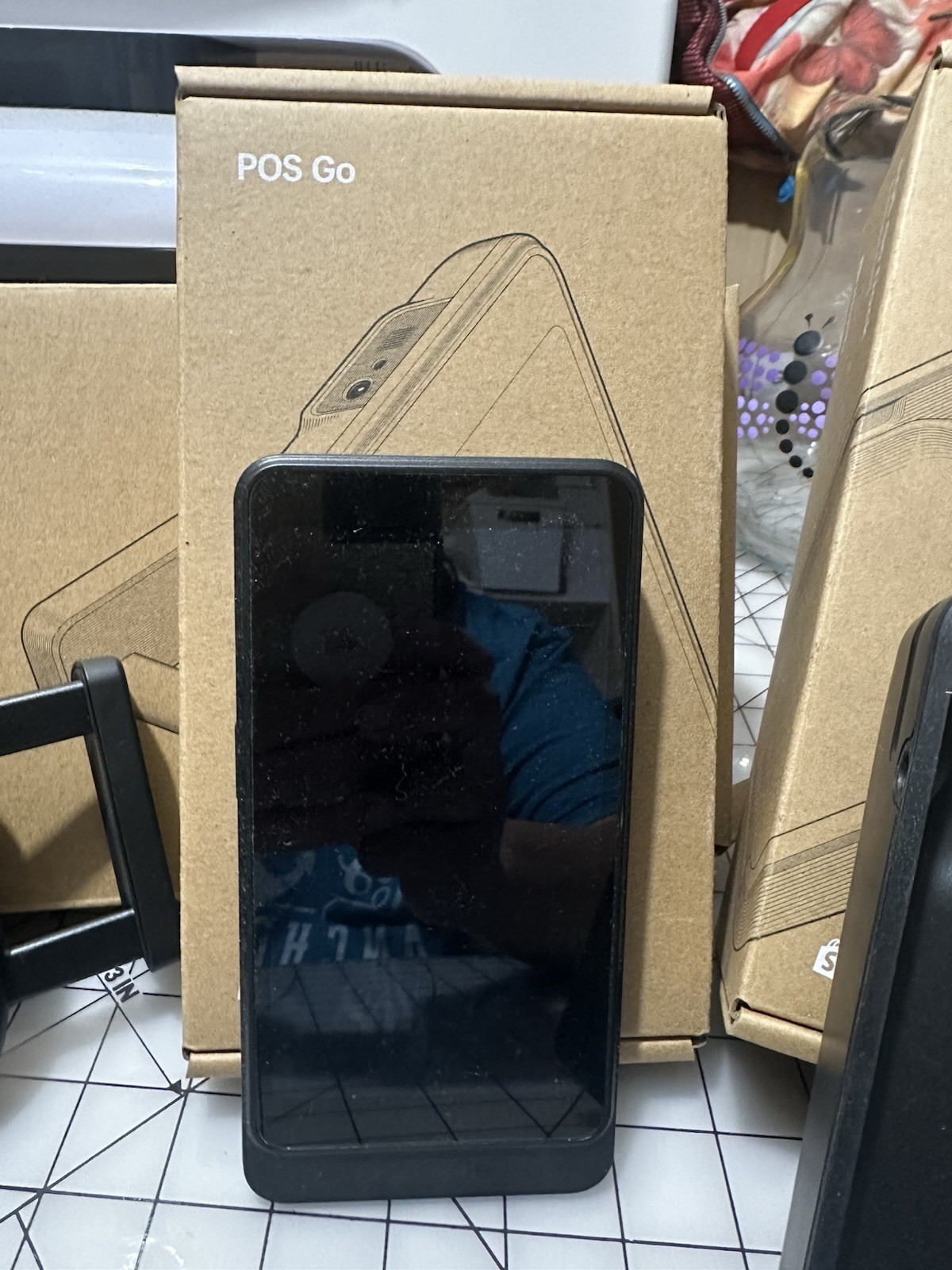 SHOPIFY POS System iPad Stand Dock POS Go and Docking Station Open Box EUC