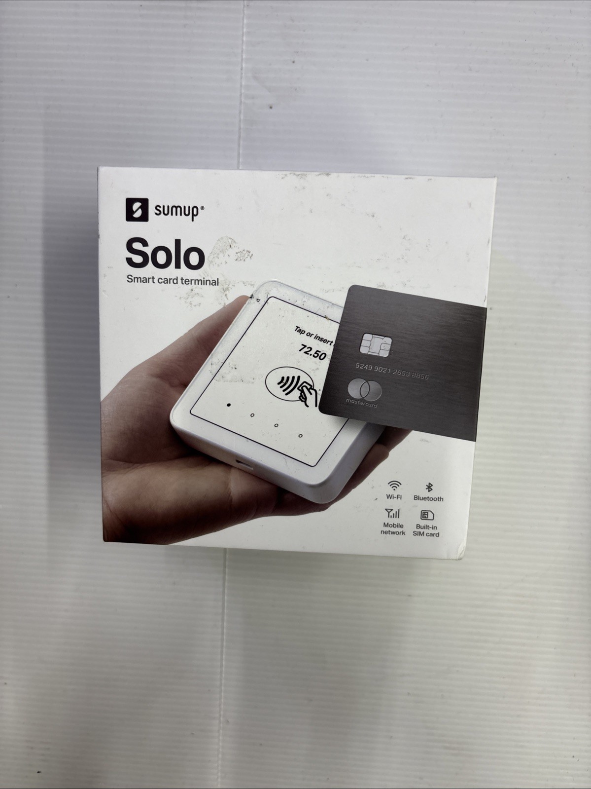 Brand New SumUp Solo Wi-Fi Smart Card Terminal White (815610001)