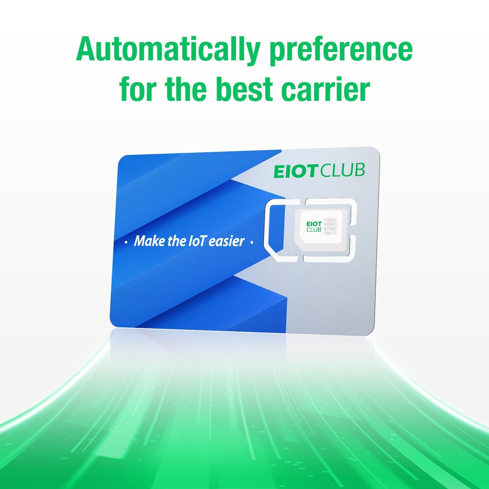 EIOTCLUB Data SIM Card Triple Play for 360 Days – No Contract, Support Unlock…