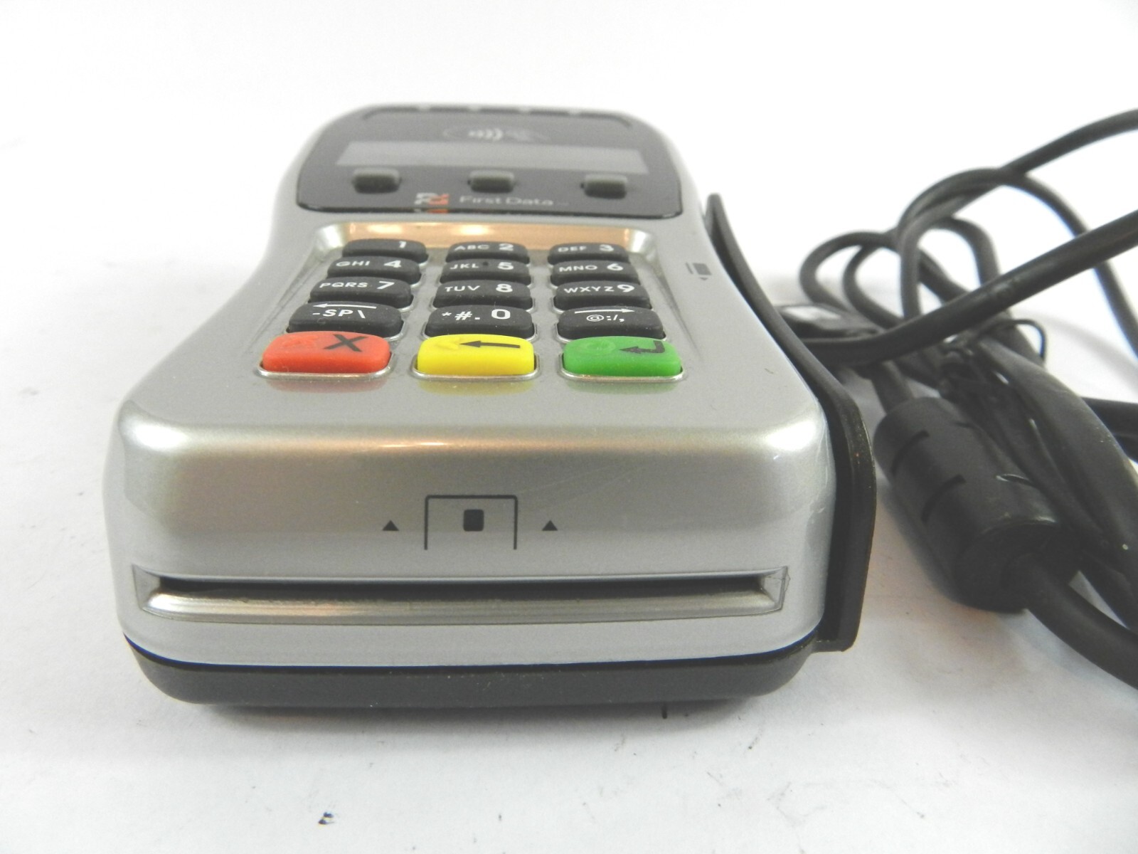 LOT (2) First Data FD35 Pin Pad Credit Card Terminal Readers incl. USB cord B222