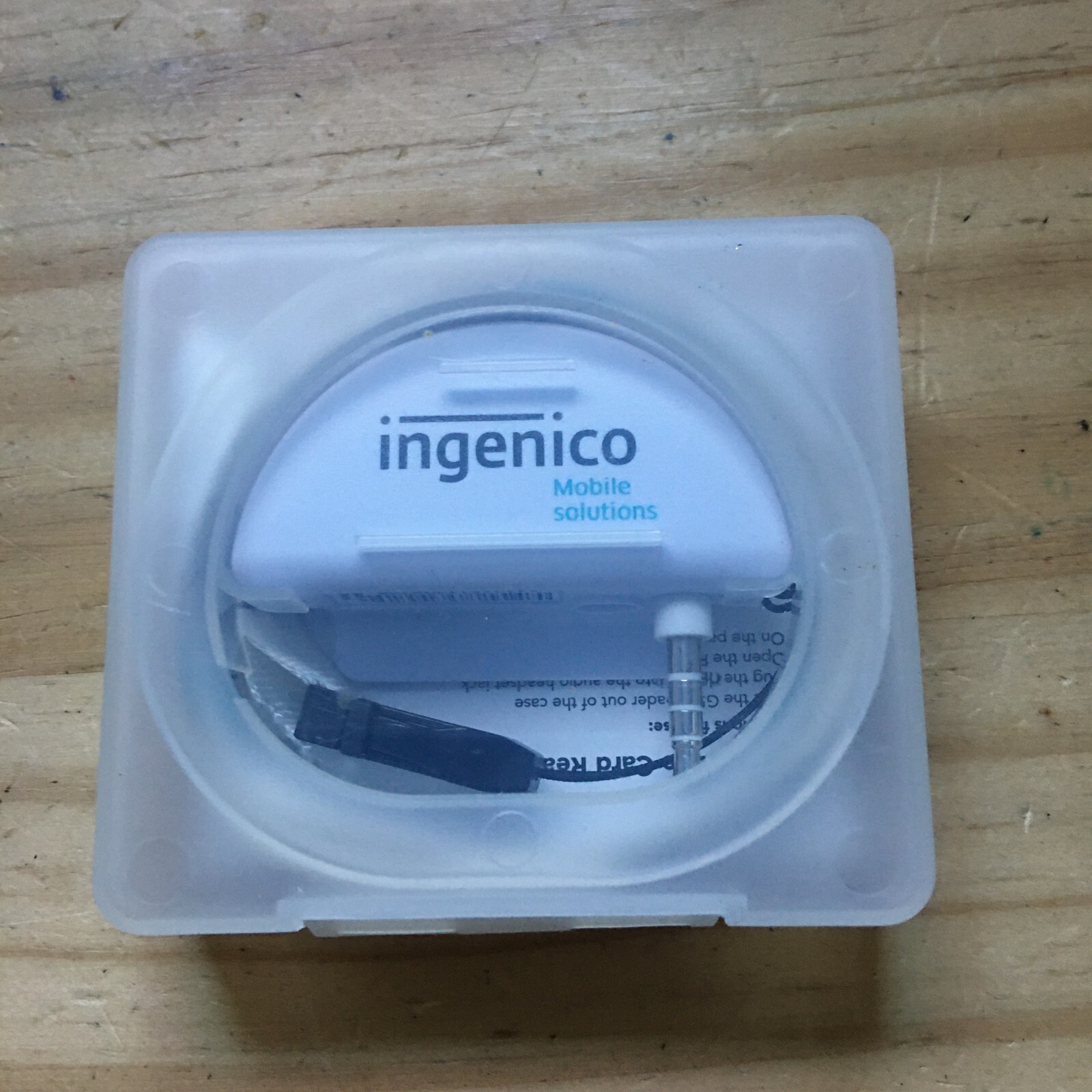 Ingenico Mobile Solutions G5X Mobile Card Reader White