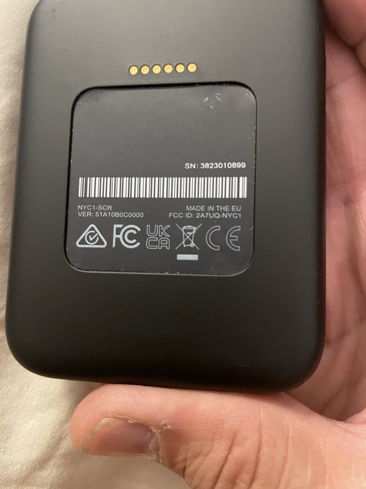 2 Adyen NYC1-SCR Handheld Payment Terminal Card Reader