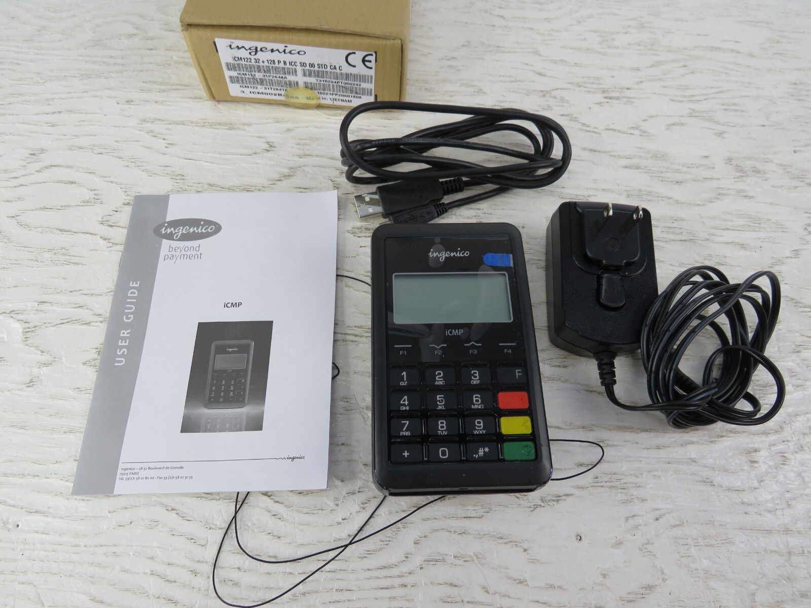INGENICO ICM122-31P2648A POS Card Reader System