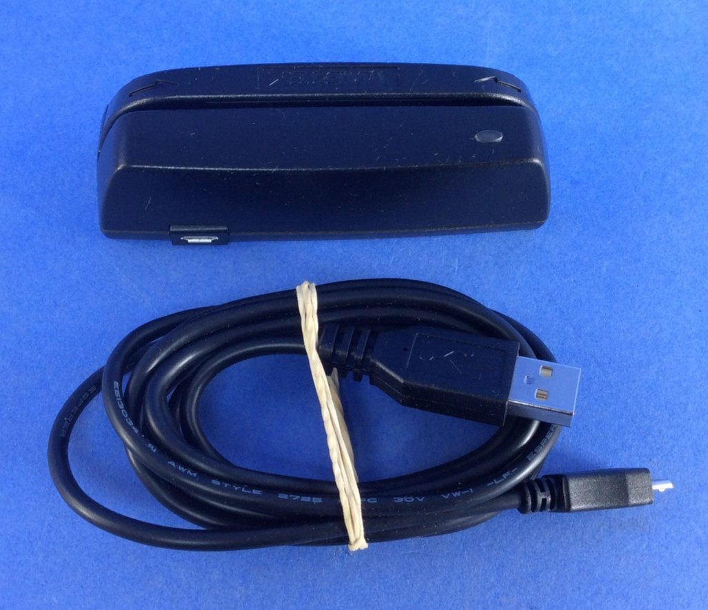 Open Box MagTek 21073062 Dynamag Magnesafe Triple Track Magnetic Swipe Reader