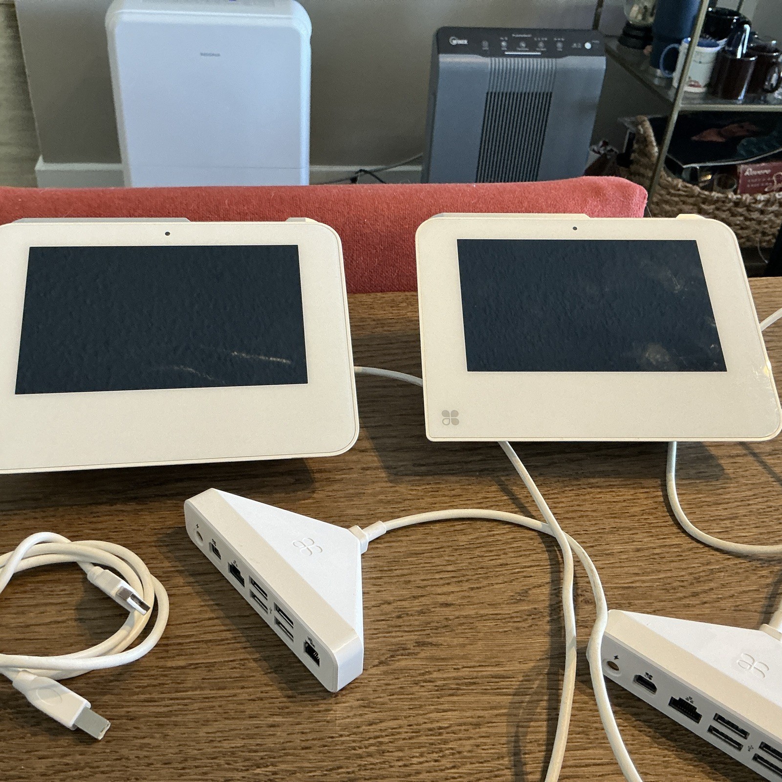 Lot Of 2 Clover Mini 3G, Model C301 With Hubs-UNTESTED