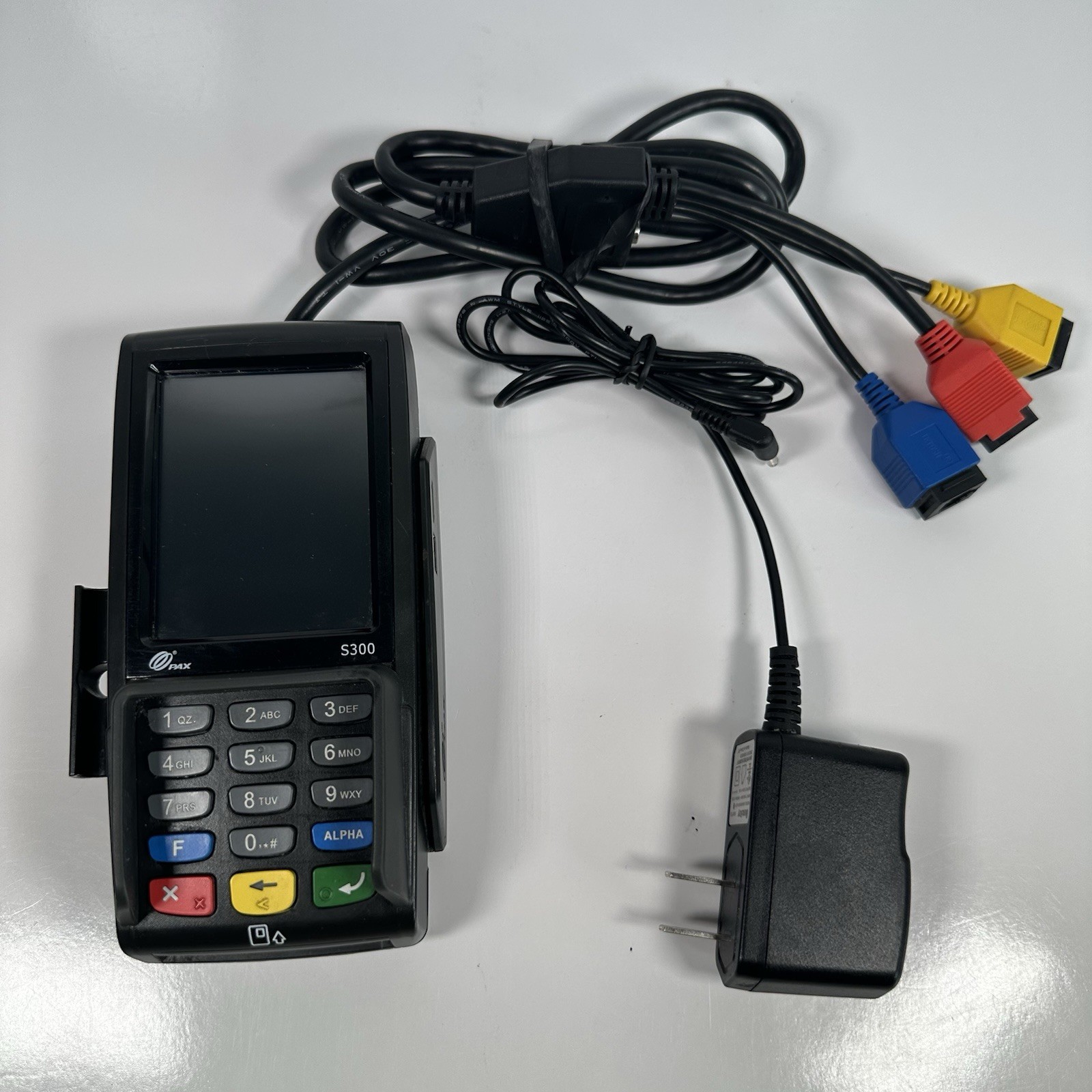 PAX S300 Integrated Pin Pad Credit Card Terminal With Power Cable