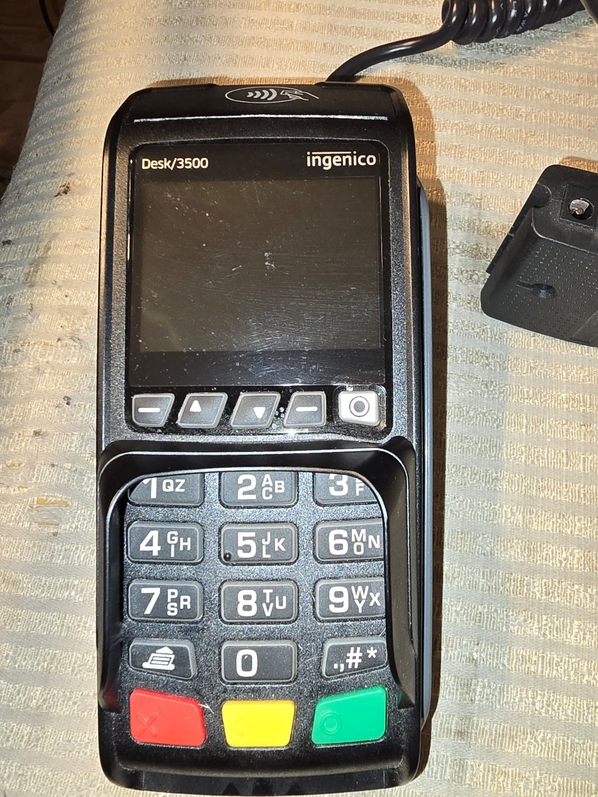 Ingenico Desk/3500 Payment Terminal – Card Reader, Chip & PIN, Used