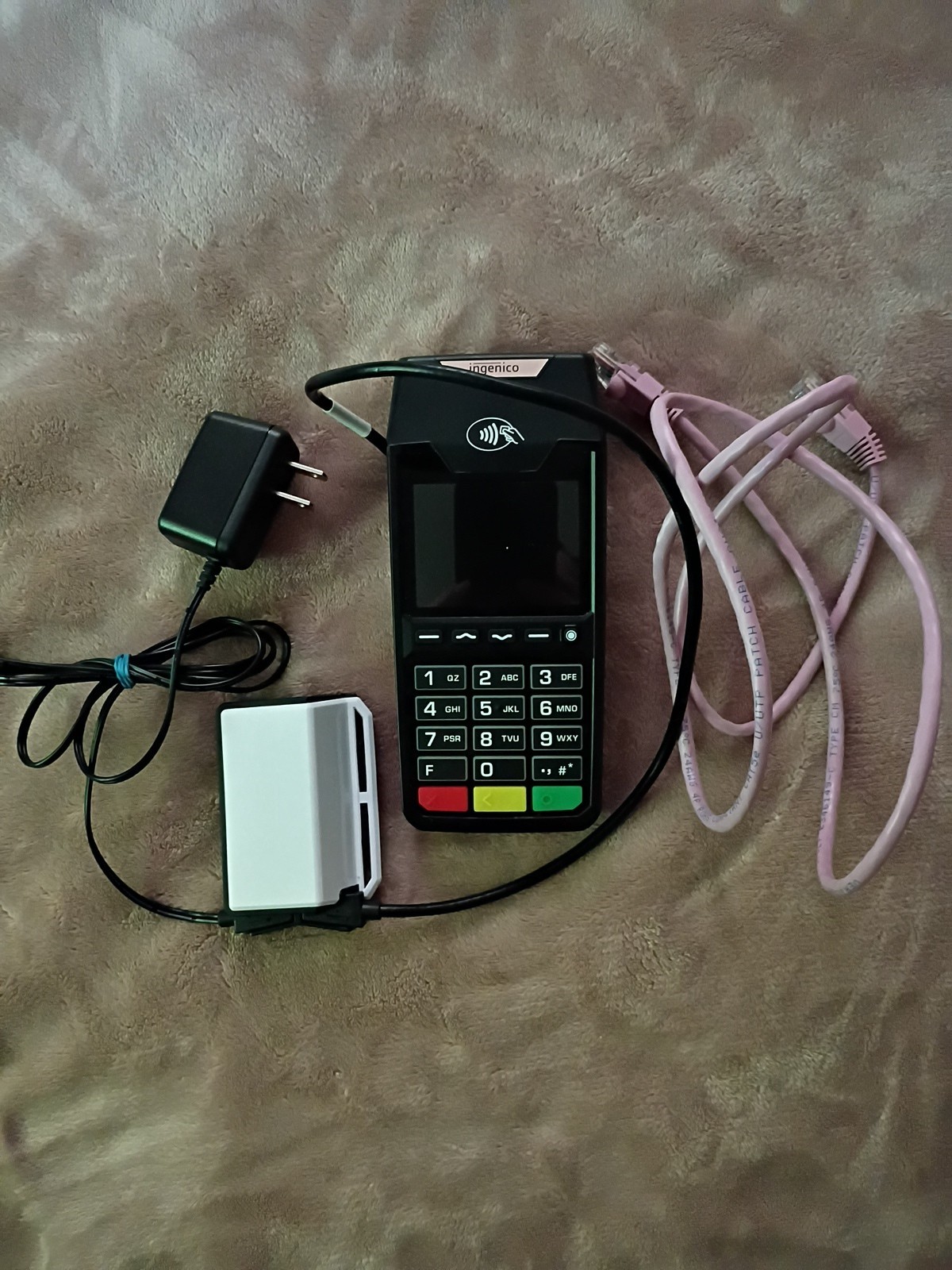 Ingenico Desk 2600 | Ethernet | Terminal Credit Card Reader Payment Tap Insert